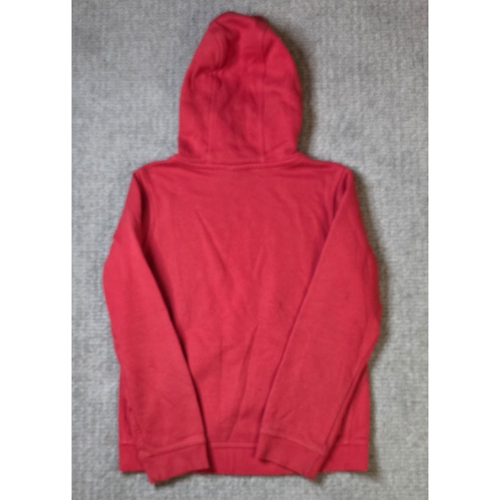 Nike - Boy - Club Pullover Hoodie - Red Size Medium - Picture 4 of 4